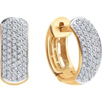 Серьги SOLOVOV JEWELRY 1020152 4,12gr