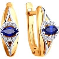 Серьги SOLOVOV JEWELRY 2020775 2,93gr