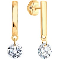 Серьги SOLOVOV JEWELRY 51-122-00487-1 1,43gr