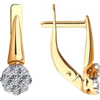Серьги SOLOVOV JEWELRY 51-220-01297-1 2,12gr