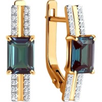 Серьги SOLOVOV JEWELRY 51-220-02342-1 3,36gr