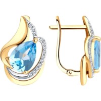 Серьги SOLOVOV JEWELRY 51-320-00921-1 5,28gr