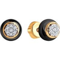 Серьги SOLOVOV JEWELRY 6025152 1,81gr