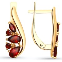 Серьги SOLOVOV JEWELRY 725119 2,19gr