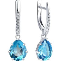 Серьги SOLOVOV JEWELRY 94-321-02059-1 3,46gr