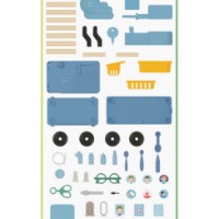 Set joacă doctor New World Playhouse Medical Cart 65pcs (922051) imaginea #3 — magazin online Desire.md