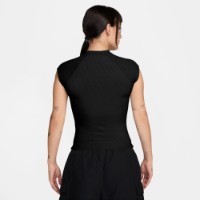 Tricou de dame Nike Sportswear Chill Knit Black/Sail, s.XS imaginea #2 — magazin online Desire.md