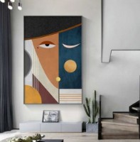 Pictură ArtShop Abstract Face 30x45cm (PA116-XL-L)