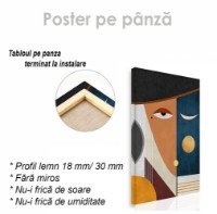 Картина ArtShop Abstract Face 60x90cm (PA116-P-L) фото №2 — интернет-магазин Desire.md