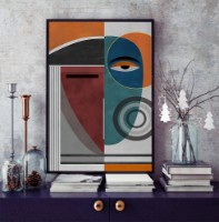 Картина ArtShop Abstract Face 4 60x90cm (PA120-LL)