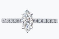 Inel din aur alb cu rubin și diamant Diamant 52-210-02724-1 s.17 1,9g imaginea #5 — magazin online Desire.md