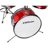 Детская барабанная установка Clifton Childrens Drum Kit RED фото №5 — интернет-магазин Desire.md