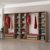 Гардероб Trendy Kale 7543 Dore 315x190x52cm GTR004695 фото №2 — интернет-магазин Desire.md