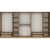 Гардероб Trendy Kale 7545 Dore 360x190x52cm GTR004697 фото №5 — интернет-магазин Desire.md