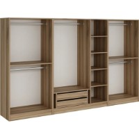 Гардероб Trendy Kale 7672 Dore 315x210x52cm GTR004718 фото №2 — интернет-магазин Desire.md