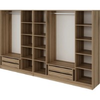 Гардероб Trendy Kale 7673 Dore 315x210x52cm GTR004719 фото №4 — интернет-магазин Desire.md