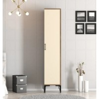 Шкаф Trendy Kumsal S Walnut/Cream 201.4x47.5x40cm GTR001710