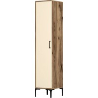 Шкаф Trendy Kumsal S Walnut/Cream 201.4x47.5x40cm GTR001710 фото №7 — интернет-магазин Desire.md