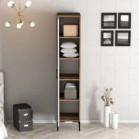 Шкаф Trendy Kumsal S Walnut/White 201.4x47.5x40cm GTR001711 фото №3 — интернет-магазин Desire.md