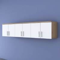 Dulap pentru perete Trendy EA114 2720 Walnut/White 180x41.4x37.5cm GTR005505