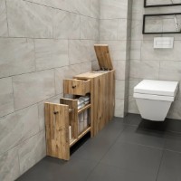 Dulap baie Trendy Calencia Oak 60x55x20cm GTR001908 imaginea #1 — magazin online Desire.md