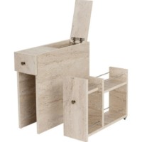 Dulap baie Trendy Calencia Travertin 20x55x60cm GTR005678 imaginea #2 — magazin online Desire.md