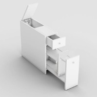 Dulap baie Trendy Calencia White 60x55x20cm GTR001909 imaginea #4 — magazin online Desire.md