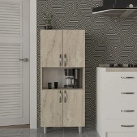 Dulap baie Trendy William Travertin 59,5x140,3x29,5cm GTR005660