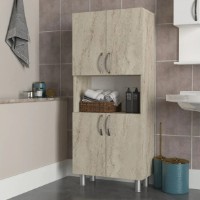 Dulap baie Trendy William Travertin 59,5x140,3x29,5cm GTR005660 imaginea #6 — magazin online Desire.md