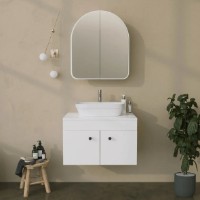 Шкаф с зеркалом Trendy Cabinet Hope White 50x45x12cm GTR001923 фото №3 — интернет-магазин Desire.md
