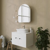 Шкаф с зеркалом Trendy Cabinet Hope White 50x45x12cm GTR001923 фото №4 — интернет-магазин Desire.md