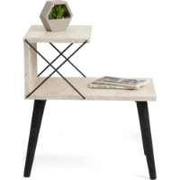 Noptieră Trendy Cross Travertin Black 50x55x40cm imaginea #4 — magazin online Desire.md