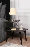 Noptieră Trendy Cruce Dark Brown 50x55x40cm imaginea #1 — magazin online Desire.md