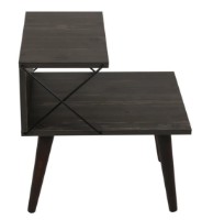 Noptieră Trendy Cruce Dark Brown 50x55x40cm imaginea #3 — magazin online Desire.md