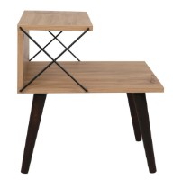 Noptieră Trendy Cruce Pine Atlantic/Black 50x40x55cm GTR001527 imaginea #3 — magazin online Desire.md