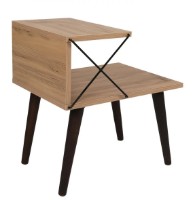 Noptieră Trendy Cruce Pine Atlantic/Black 50x40x55cm GTR001527 imaginea #4 — magazin online Desire.md