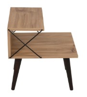 Noptieră Trendy Cruce Pine Atlantic/Black 50x40x55cm GTR001527 imaginea #5 — magazin online Desire.md