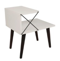 Noptieră Trendy Cruce White 50x55x40cm imaginea #4 — magazin online Desire.md