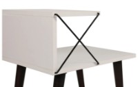 Noptieră Trendy Cruce White 50x55x40cm imaginea #6 — magazin online Desire.md