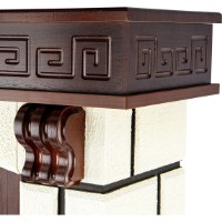 Șemineu electric Art Flame Nazarii & Mirabella Dark Walnut imaginea #5 — magazin online Desire.md