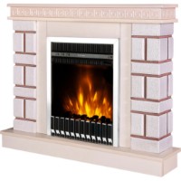 Șemineu electric Art Flame Nazarii Minii & Gala Silver Ivory