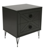 Noptieră Trendy Luna Antracit 50x55x40cm imaginea #5 — magazin online Desire.md