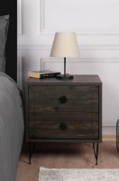 Noptieră Trendy Luna Dark Brown 50x55x40cm