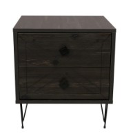 Noptieră Trendy Luna Dark Brown 50x55x40cm imaginea #3 — magazin online Desire.md