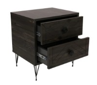 Noptieră Trendy Luna Dark Brown 50x55x40cm imaginea #5 — magazin online Desire.md