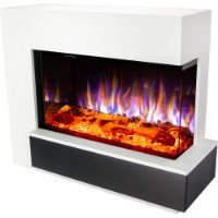 Șemineu electric Art Flame Solvix & Haiti 40 White imaginea #2 — magazin online Desire.md