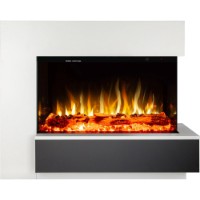 Șemineu electric Art Flame Solvix & Haiti 40 White imaginea #5 — magazin online Desire.md