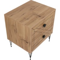 Noptieră Trendy Luna Pine Atlantic/Black 55x50x40cm GTR001541 imaginea #3 — magazin online Desire.md