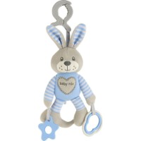 Jucărie pentru pătuturi si carucioare Baby Mix Rabbit Blue (STK-19393 BR)