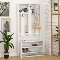 Прихожая Trendy Chester White 180x90x36cm GTR001331 фото №2 — интернет-магазин Desire.md